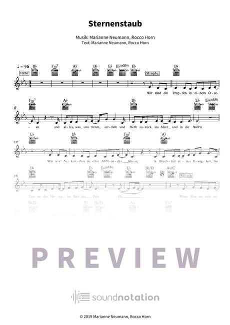 Sternenstaub - Preview Page 1