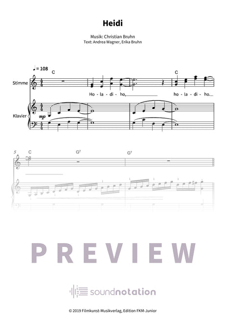 Heidi - Preview Page 1