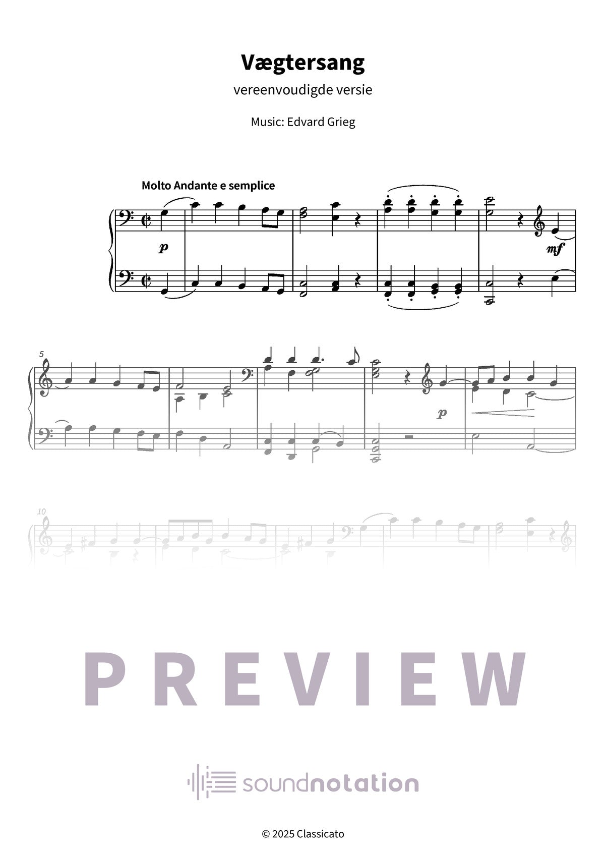 Vægtersang - Preview Page 1
