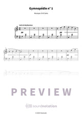 Gymnopédie n° 1 - Preview Page 1