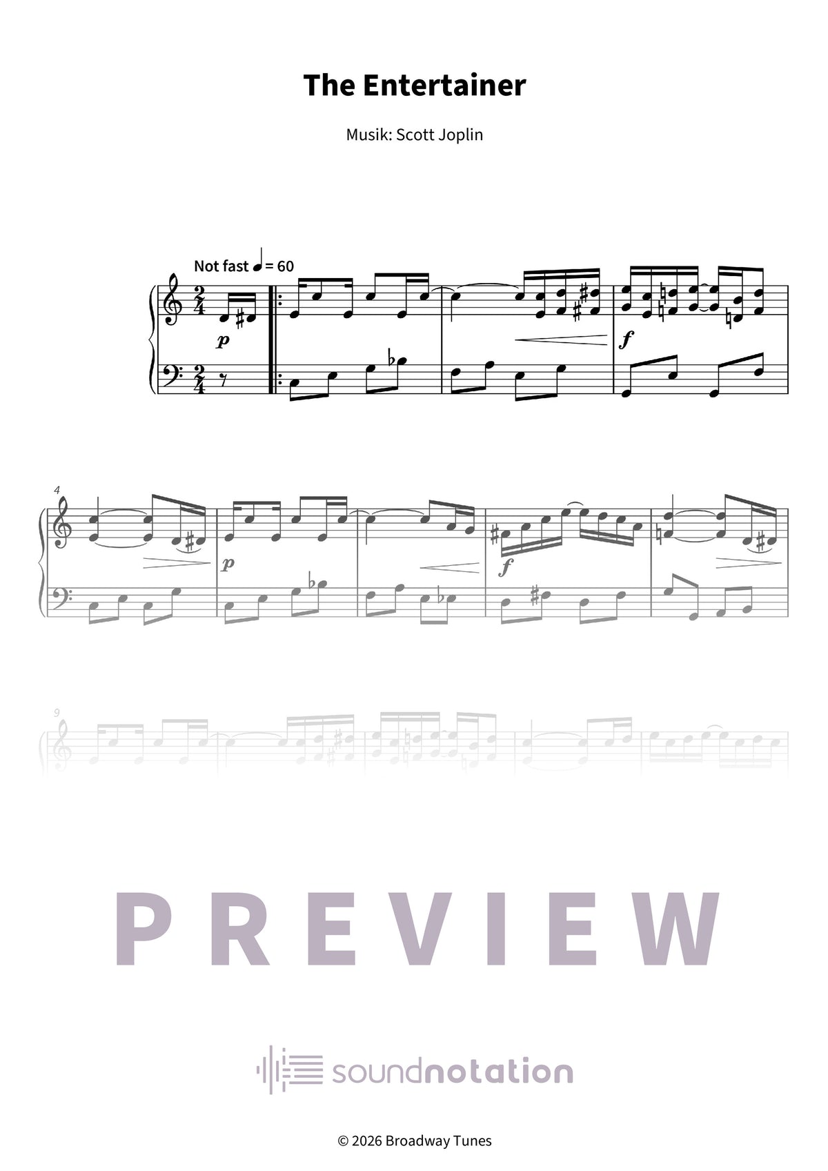 Der Entertainer - Preview Page 1