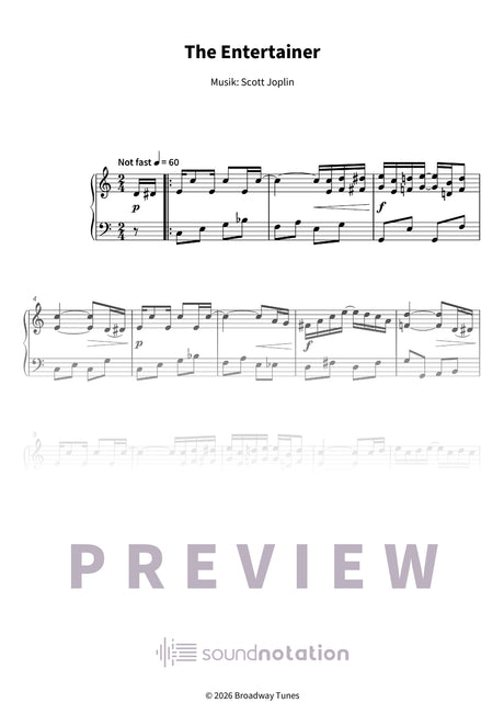 Der Entertainer - Preview Page 1