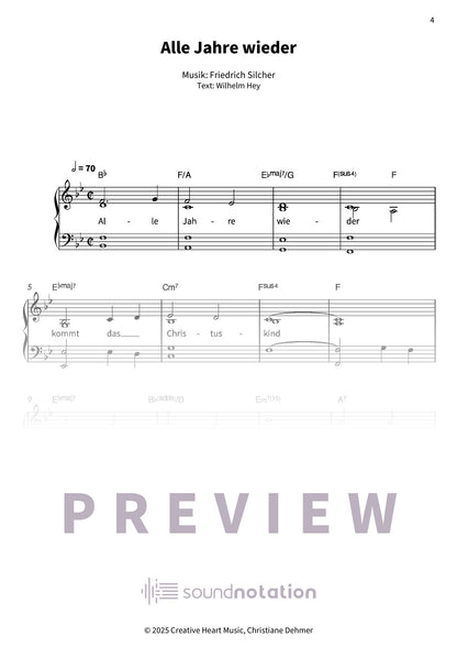 Freue Dich – Deutsche Weihnachtslieder überraschend anders - Preview Page 1