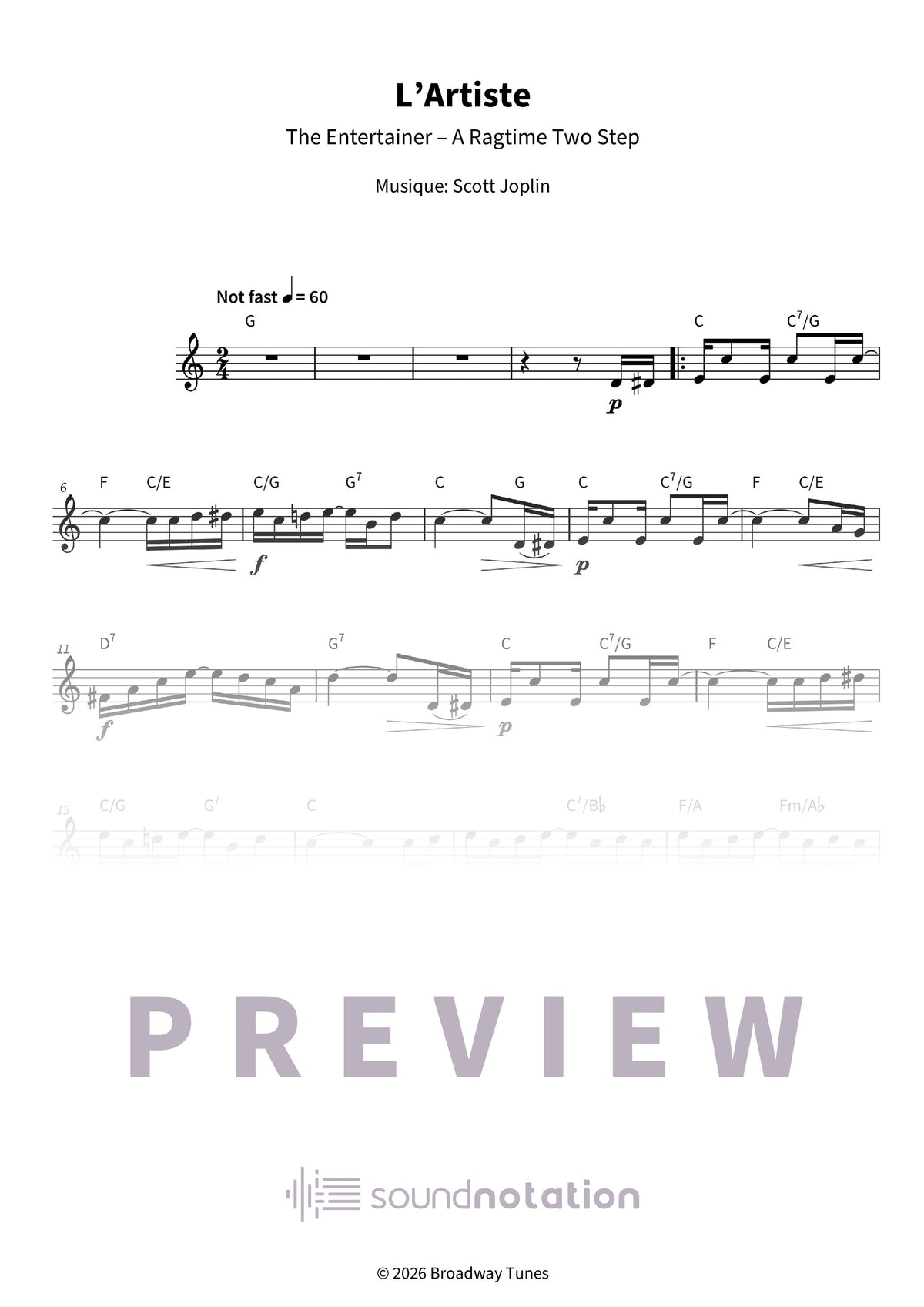 L’Artiste - Preview Page 1