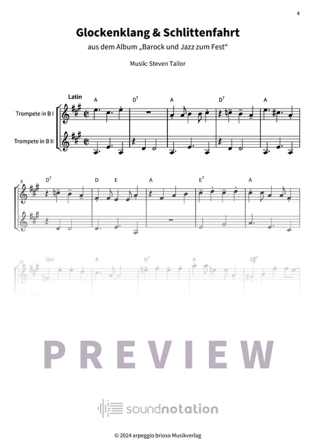 Glockenklang & Schlittenfahrt - Preview Page 1