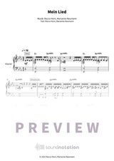 Mein Lied - Preview Page 1