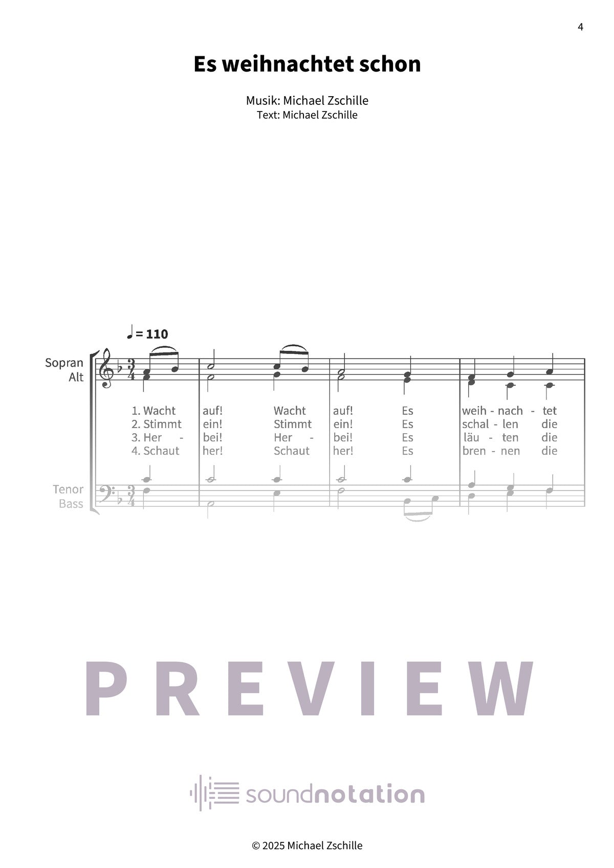 Es weihnachtet schon - Preview Page 1