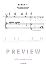Old Black Joe - Preview Page 1