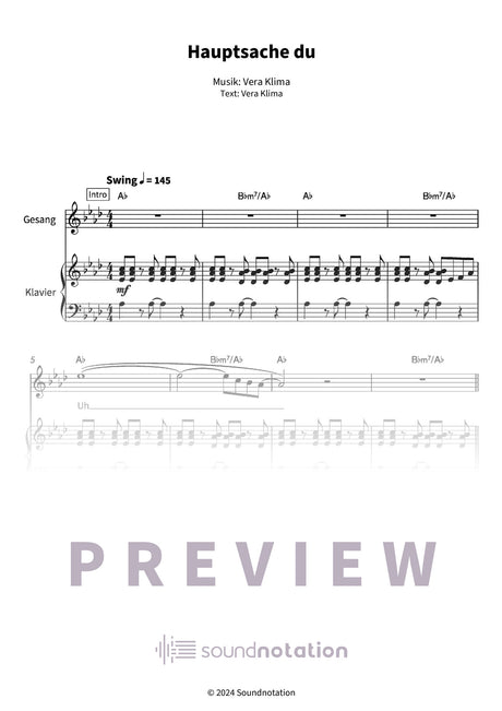 Hauptsache du - Preview Page 1