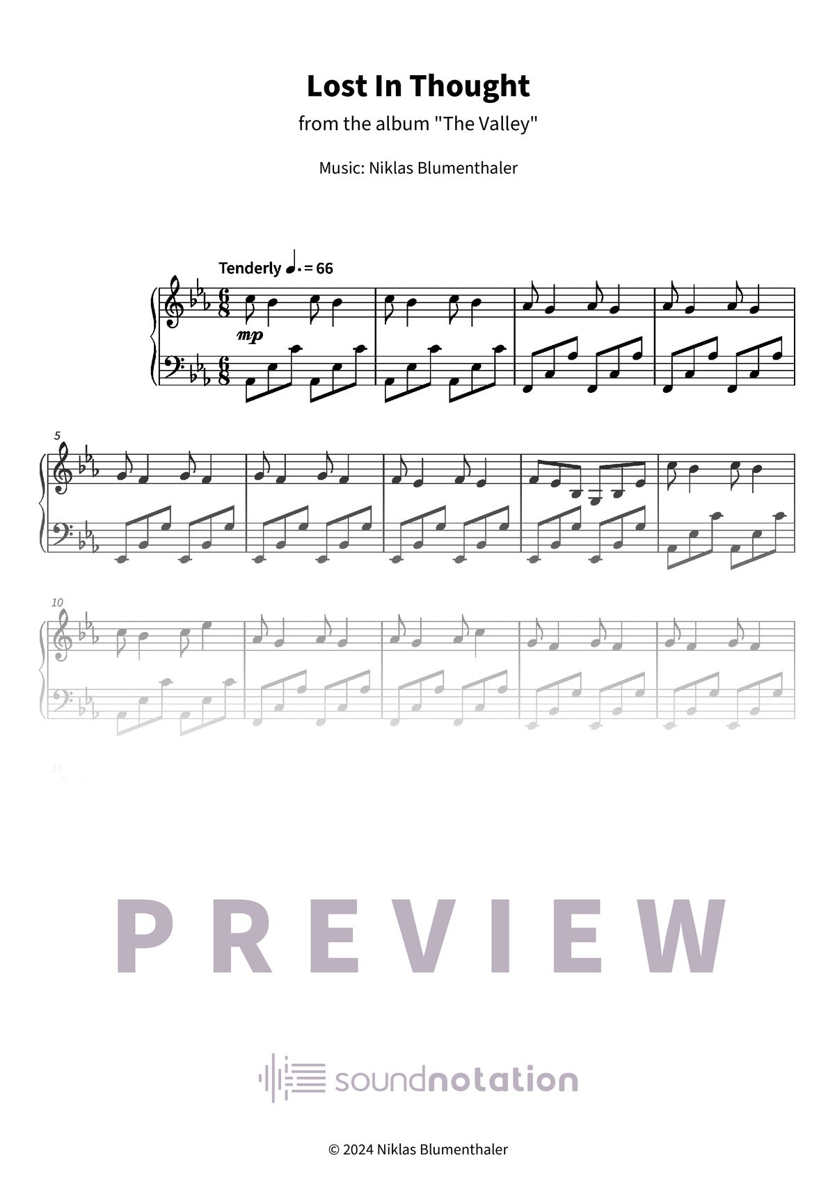 Lost In Thought - Preview Page 1