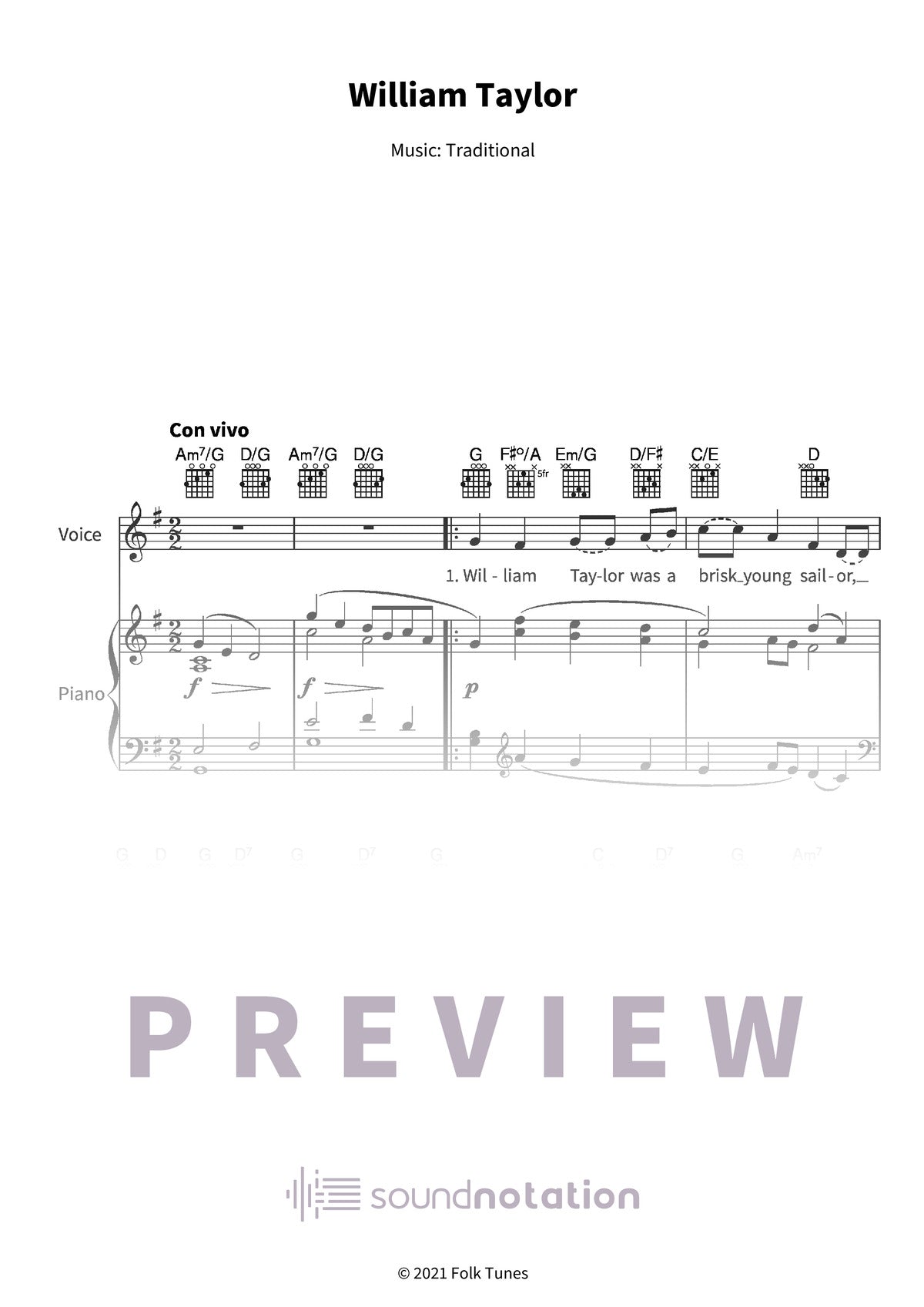 William Taylor - Preview Page 1
