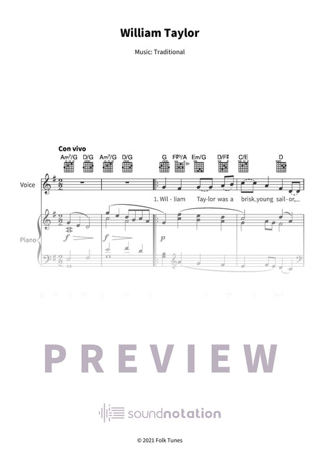 William Taylor - Preview Page 1