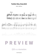 Tochter Zion, freue dich - Preview Page 1