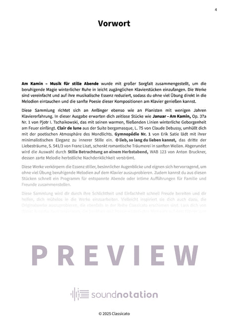 Am Kamin – Musik für stille Abende - Preview Page 1