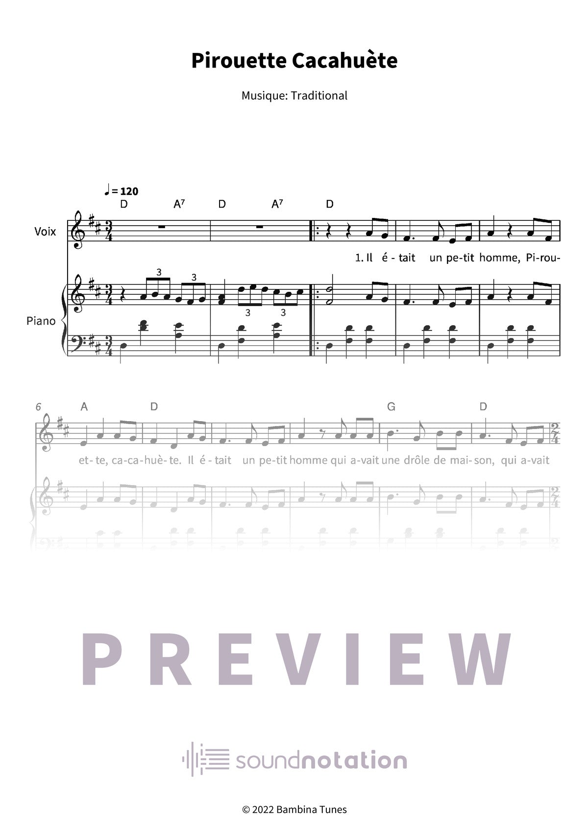 Pirouette Cacahuète - Preview Page 1