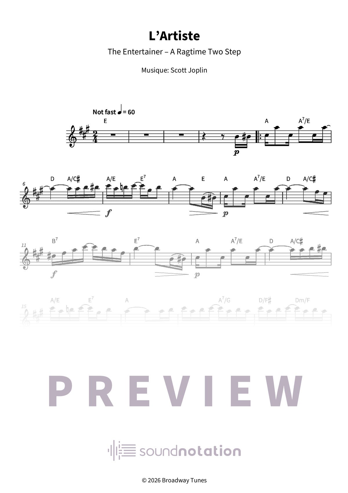 L’Artiste - Preview Page 1