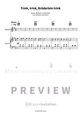 Trink, trink, Brüderlein trink - Preview Page 1