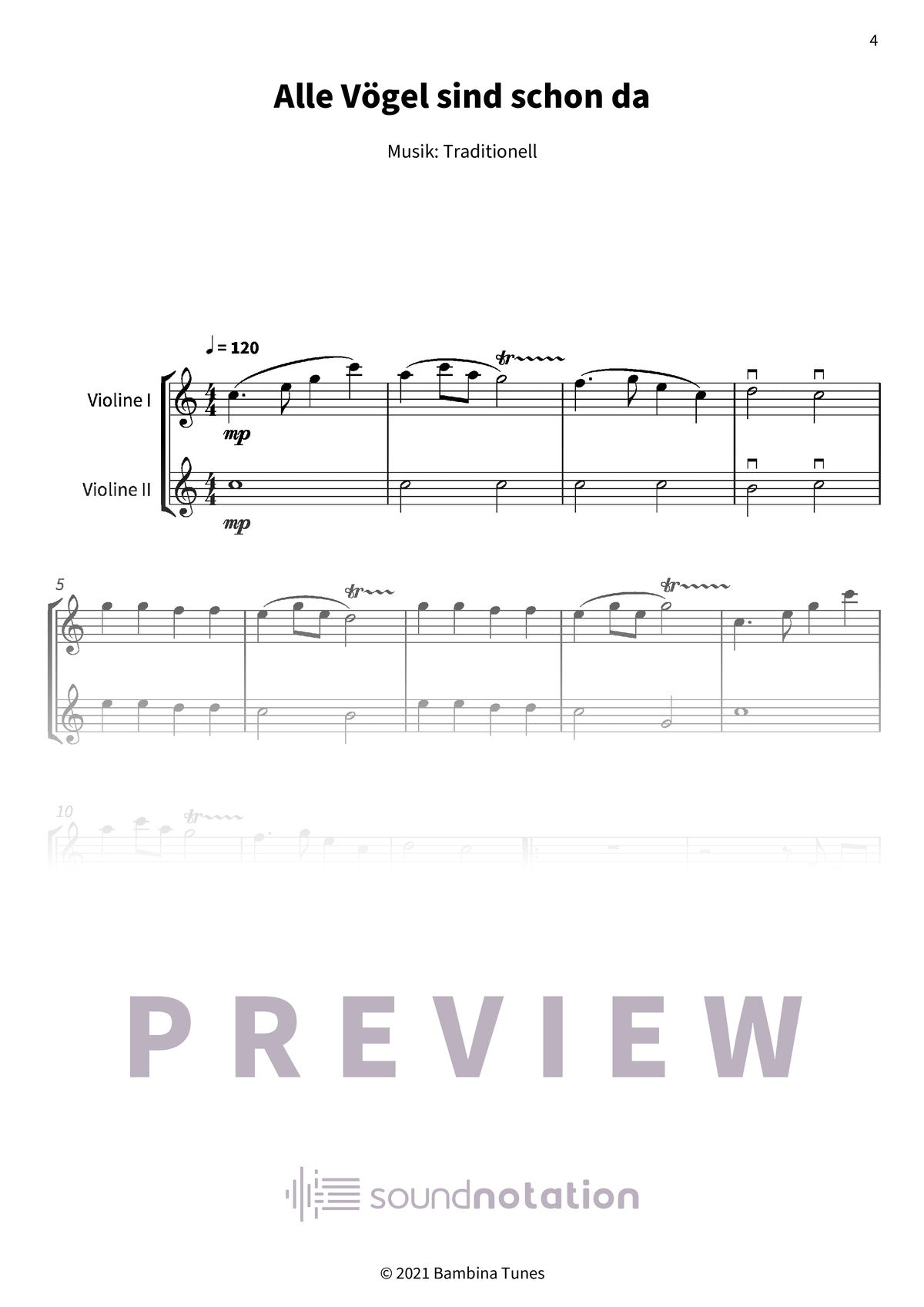 Alle Vögel sind schon da - Preview Page 1