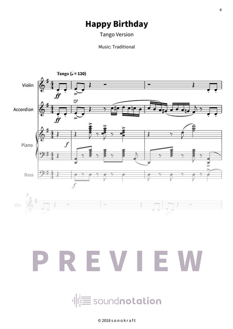 Happy Birthday - Preview Page 1