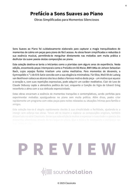 Sons Suaves ao Piano - Preview Page 1