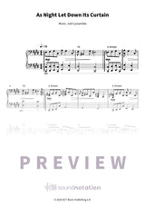 As Night Let Down Its Curtain - Preview Page 1