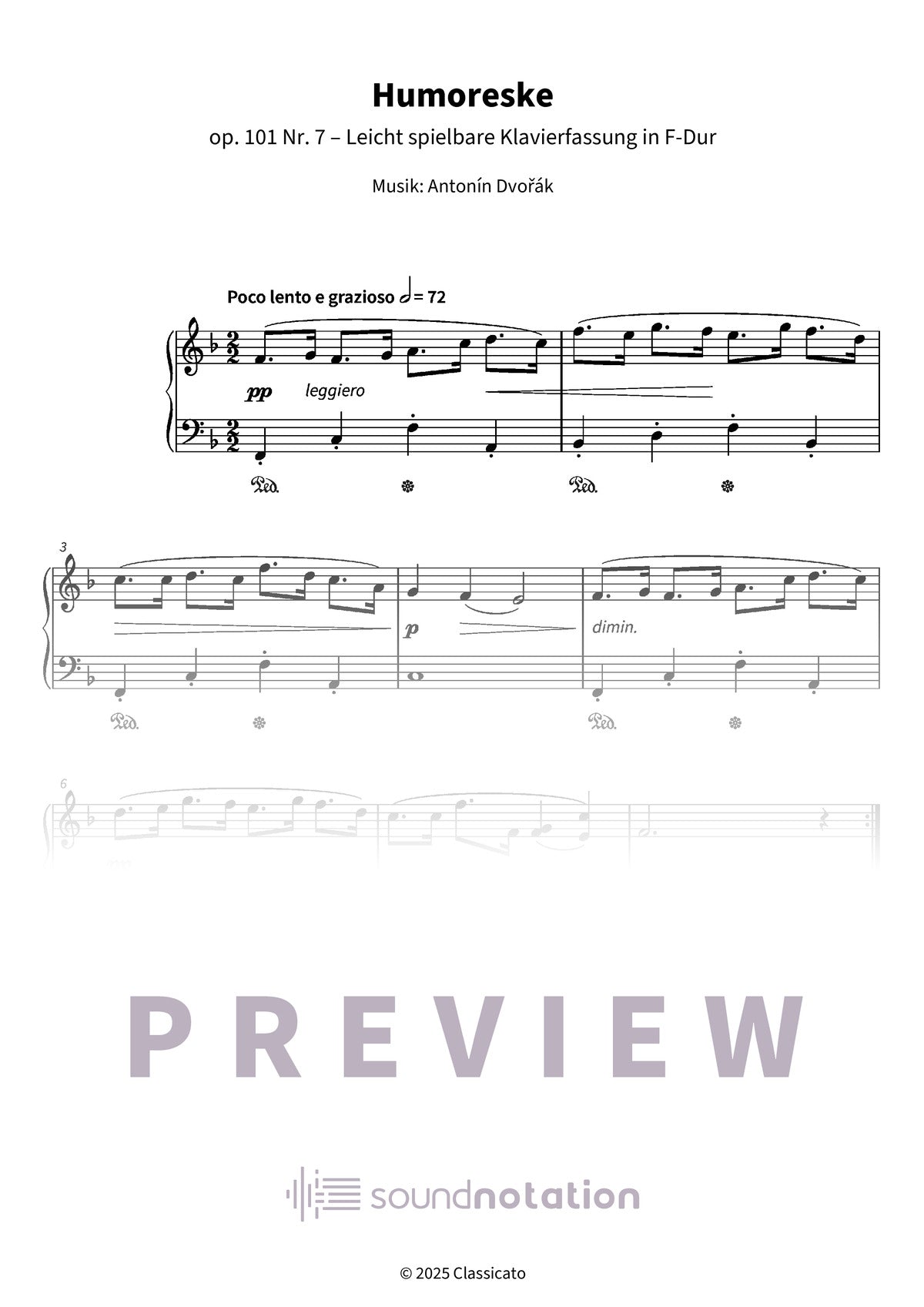 Humoreske - Preview Page 1