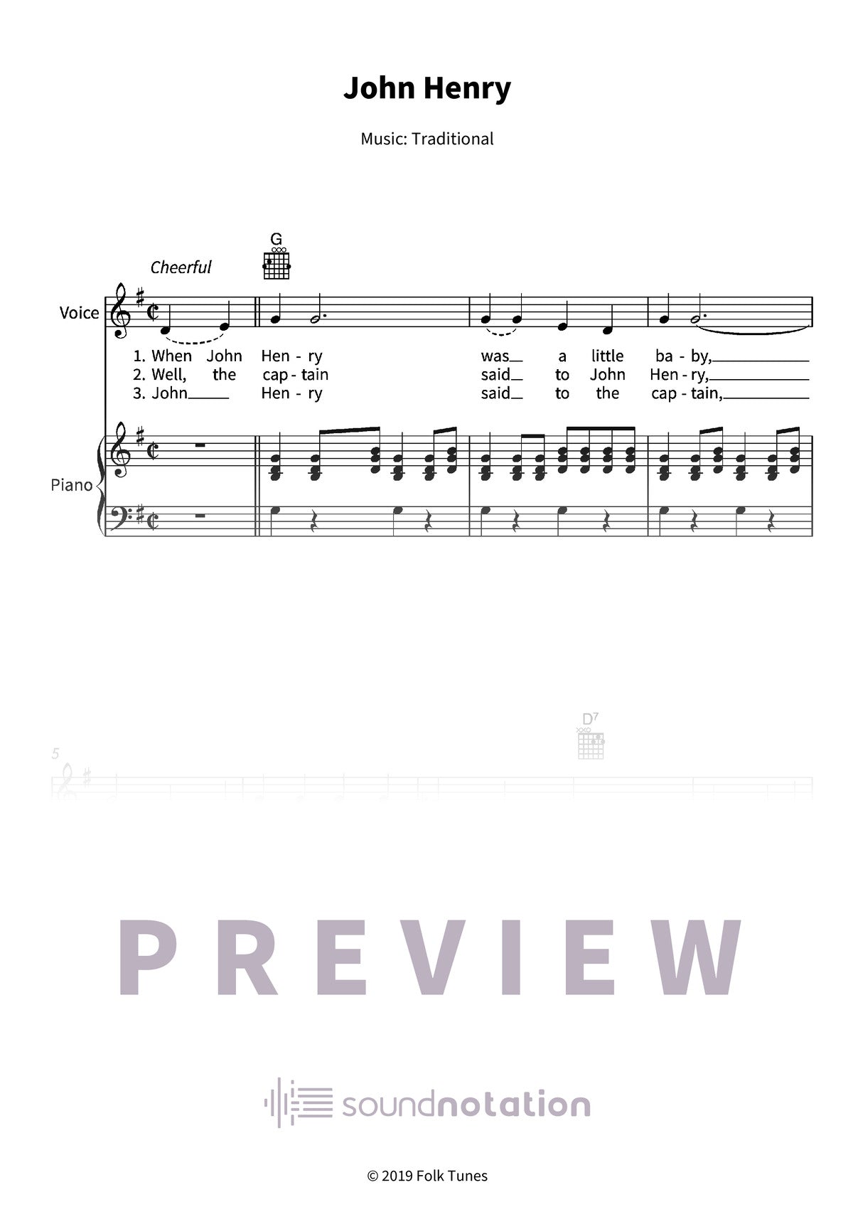 John Henry - Preview Page 1