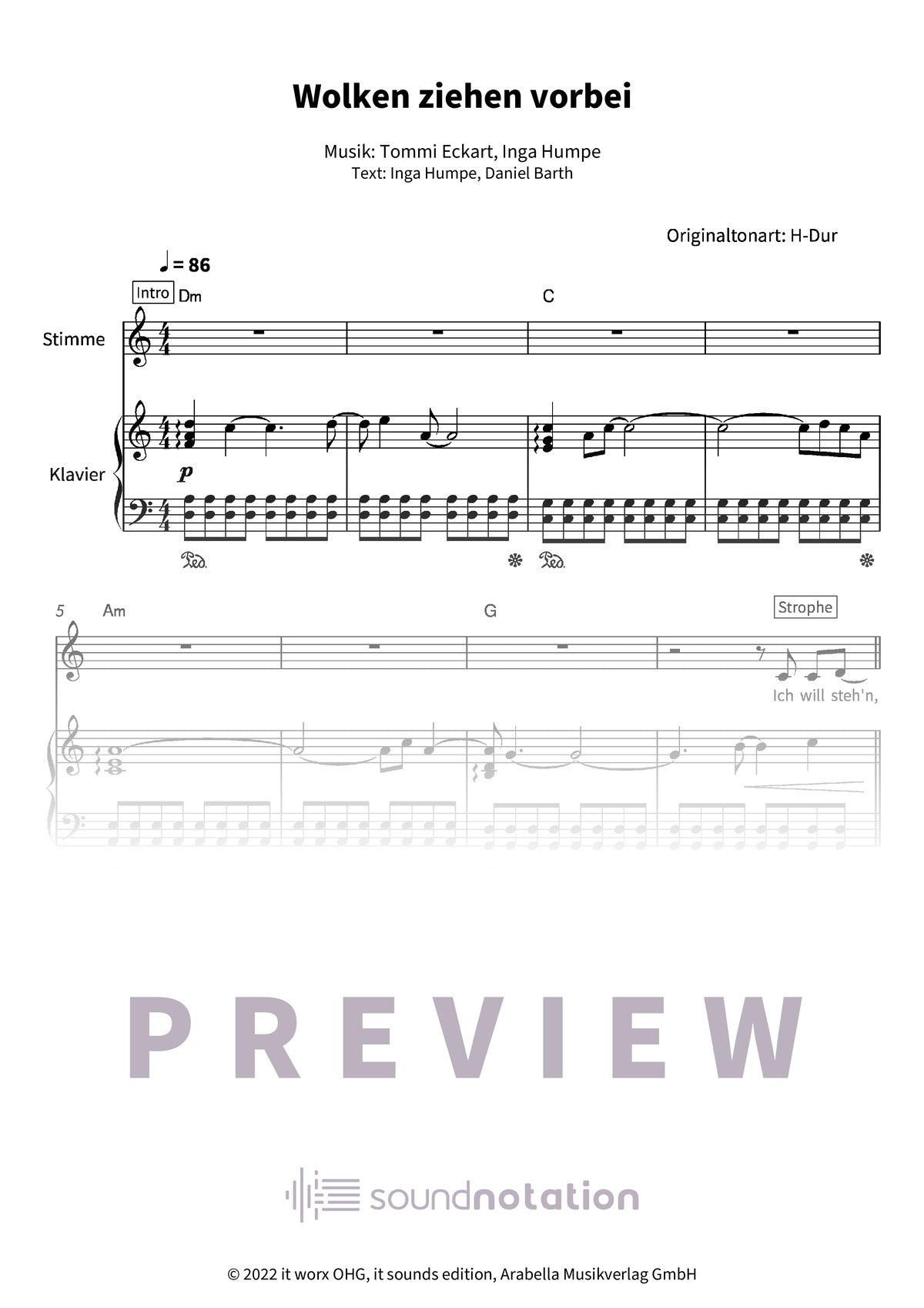 Wolken ziehen vorbei - Preview Page 1