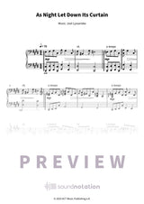 As Night Let Down Its Curtain - Preview Page 1