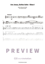 Ave Jesus, Gottes Sohn - Preview Page 1