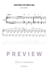 Jetzt fahrn wir übern See - Preview Page 1