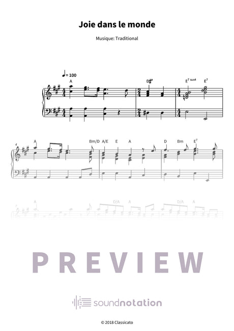 Joie dans le monde - Preview Page 1