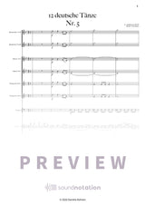 Deutscher Tanz Nr. 5 - Preview Page 1