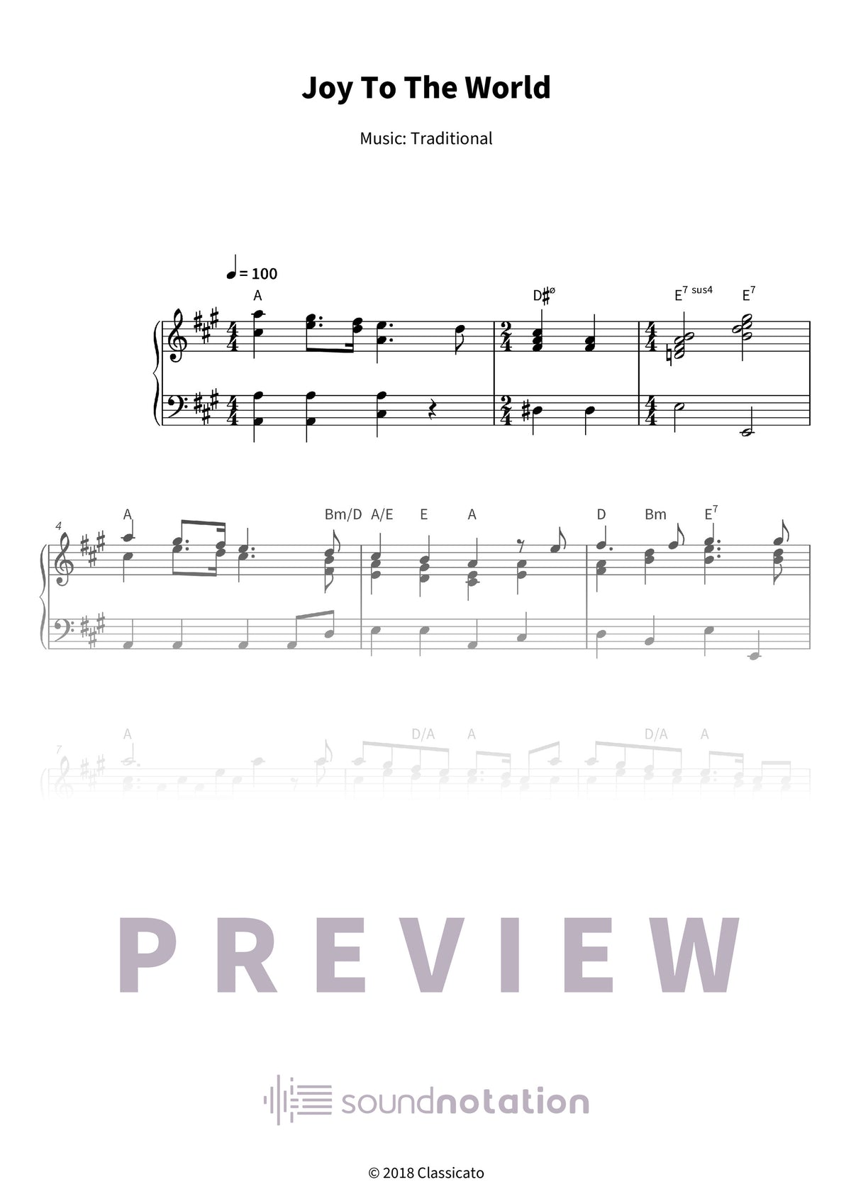 Joy To The World - Preview Page 1