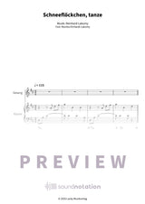 Schneeflöckchen, tanze - Preview Page 1