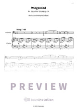 Wiegenlied - Preview Page 1