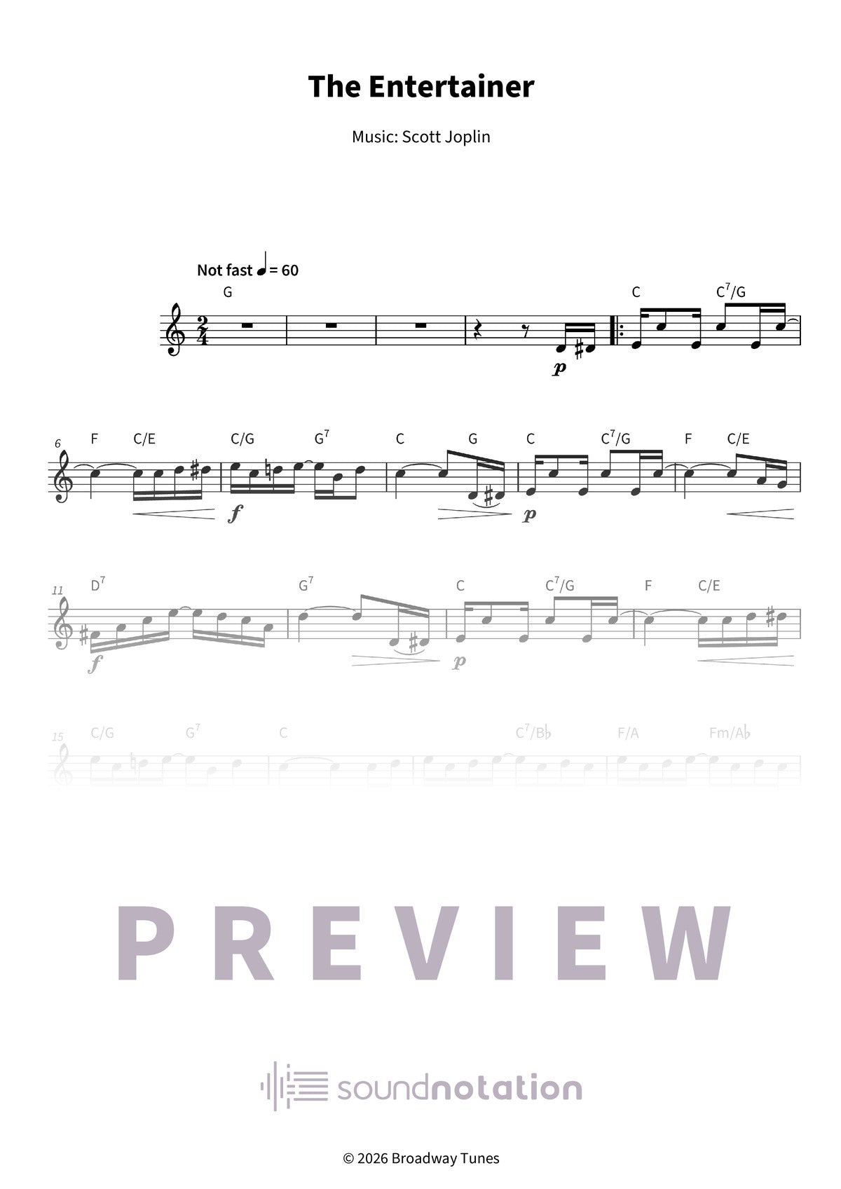 The Entertainer - Preview Page 1