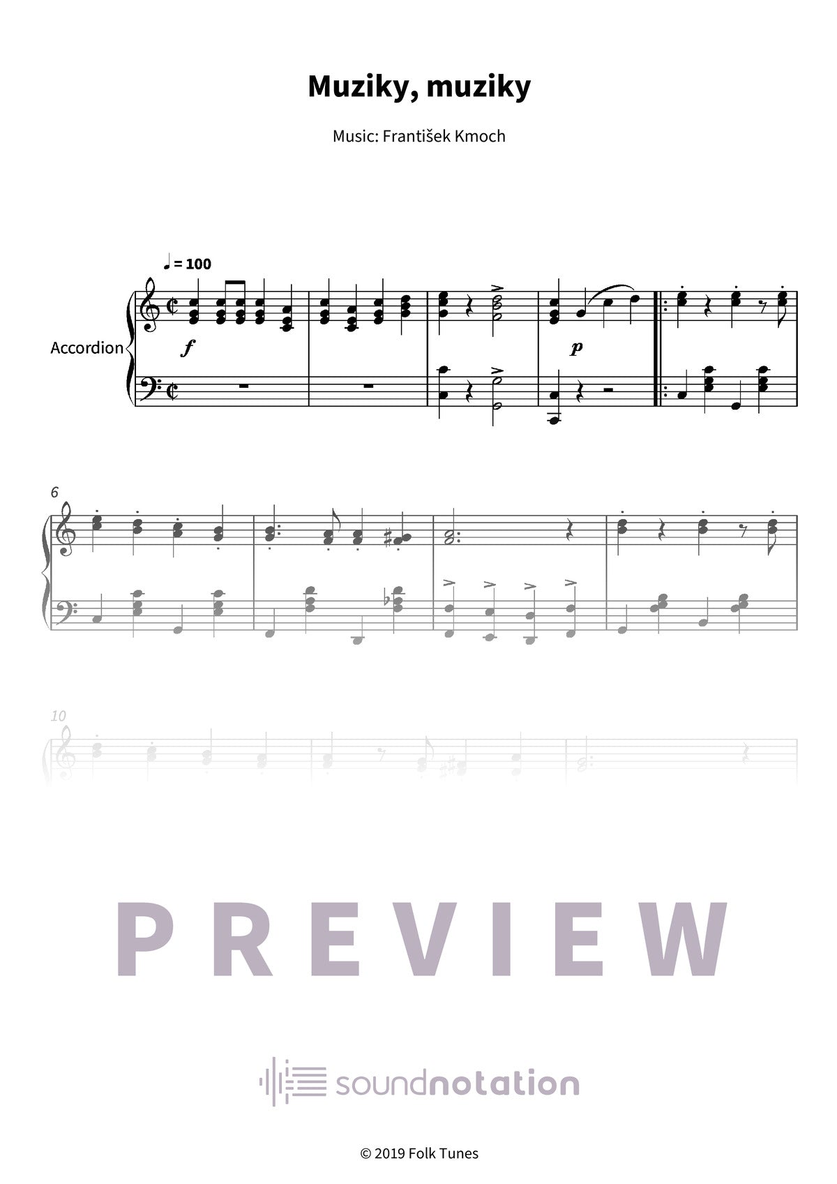 Muziky, muziky - Preview Page 1