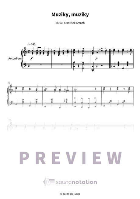 Muziky, muziky - Preview Page 1