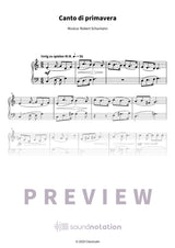 Canto di primavera - Preview Page 1