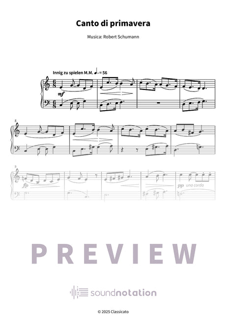 Canto di primavera - Preview Page 1