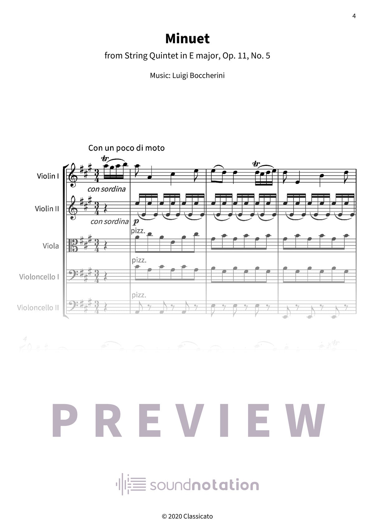 Minuet - Preview Page 1