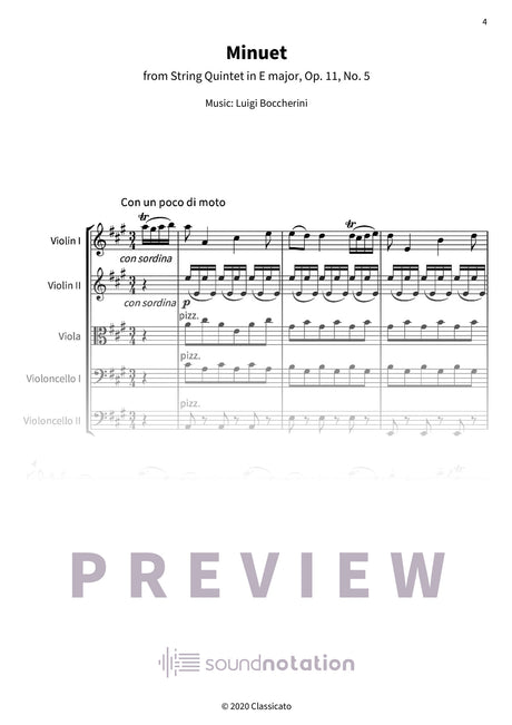 Minuet - Preview Page 1
