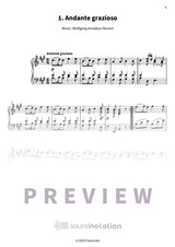 Piano Sonata No. 11, K. 331 - Preview Page 1