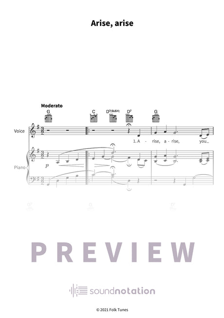 Arise, arise - Preview Page 1