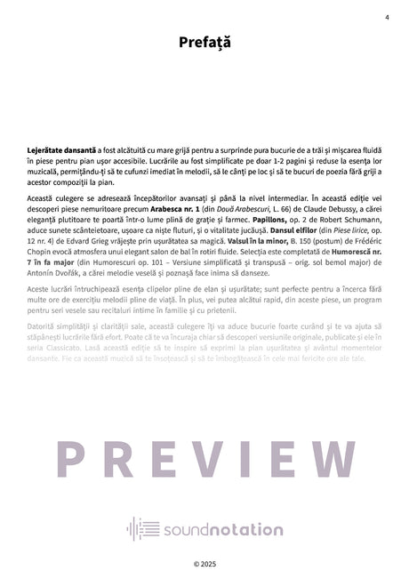 Lejerătate dansantă - Preview Page 1