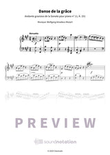 Danse de la grâce - Preview Page 1