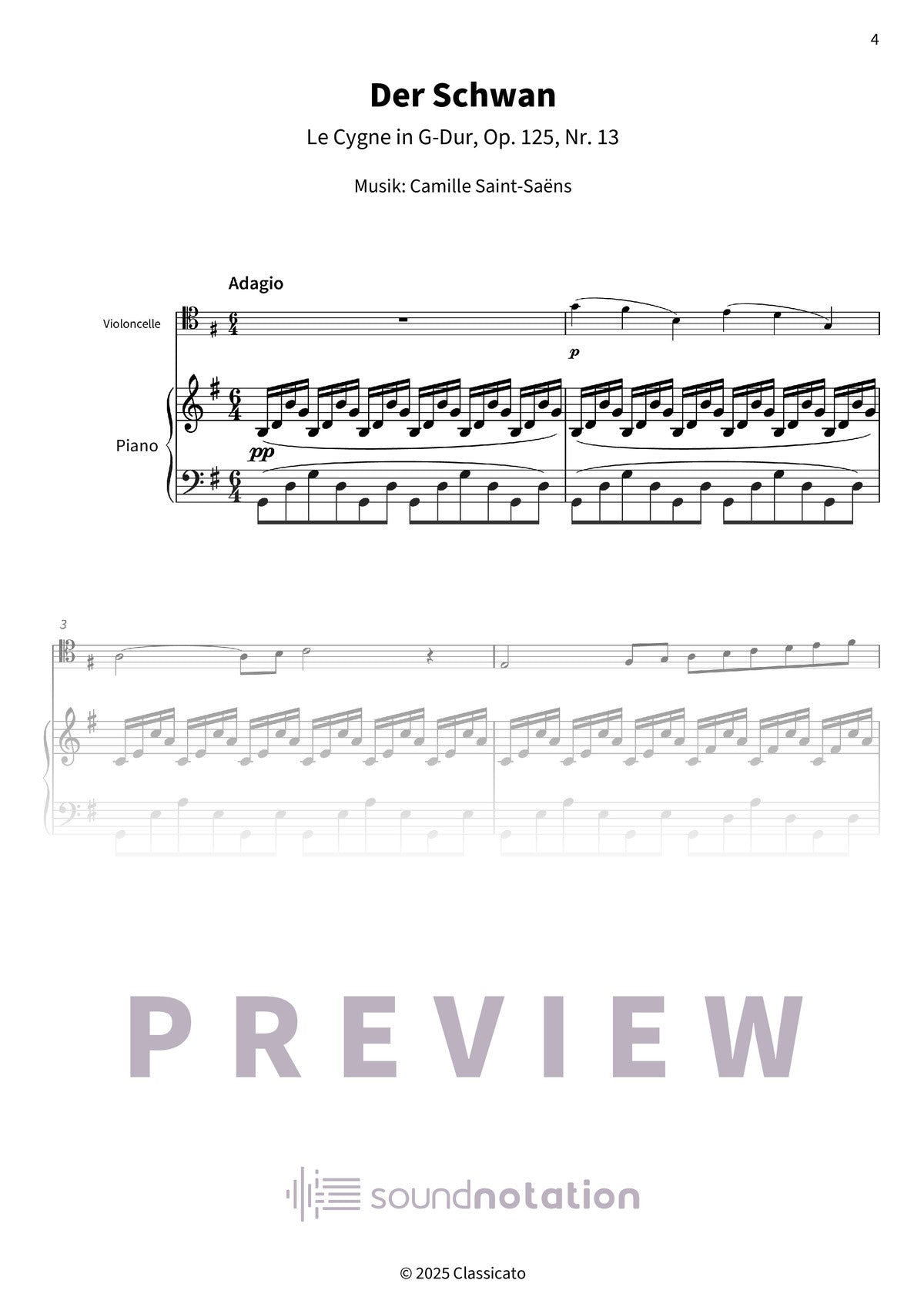 Der Schwan - Preview Page 1
