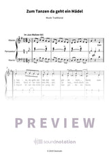 Zum Tanzen da geht ein Mädel - Preview Page 1