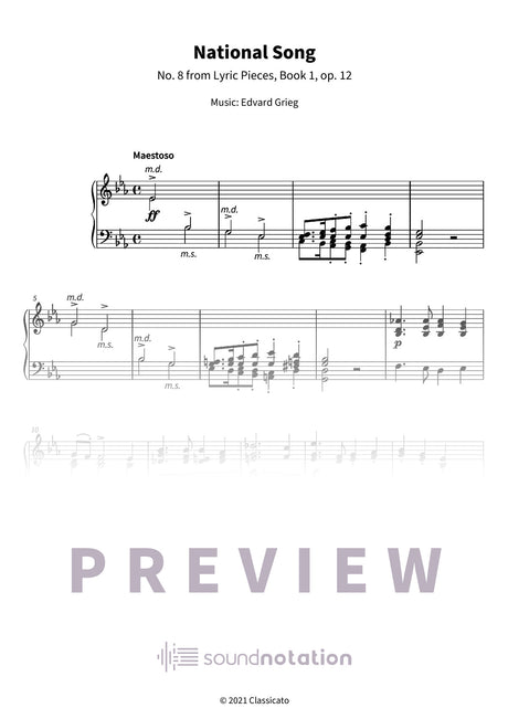 National Song - Preview Page 1